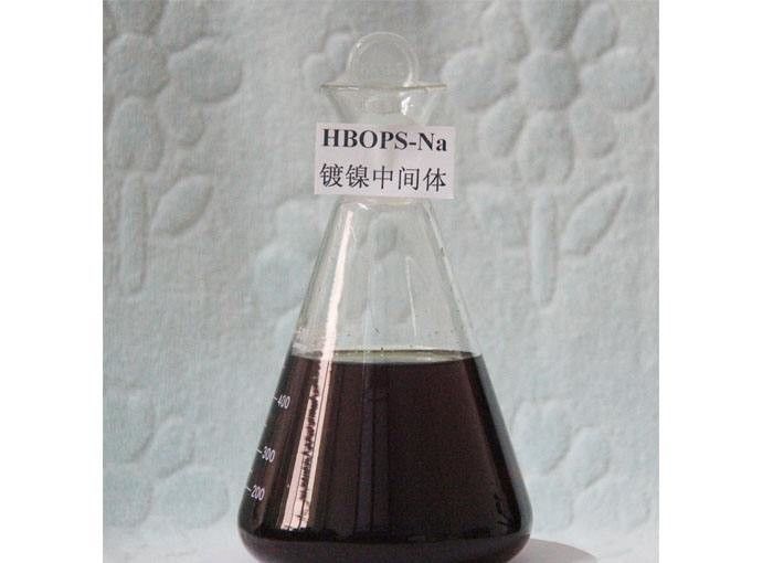 Химикаты плакировкой никеля CAS 90268-78-3 красные жидкостные; HBOPS-Na