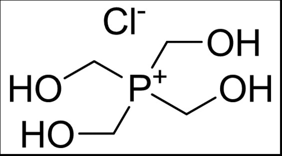 Хлорид THPC фосфония CAS 124-64-1 Tetrakis-оксиметильный бесцветный или жидкость соломы желтая
