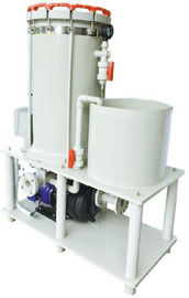 Вертикальная гальванизируя деятельность высокой точности систем фильтра оборудования химическая легкая