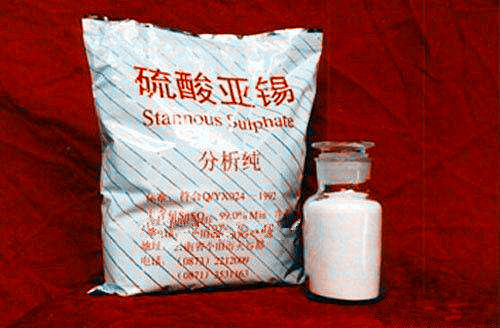 Сульфат 7488-55-3 сырья промышленной пользы гальванизируя оловянный